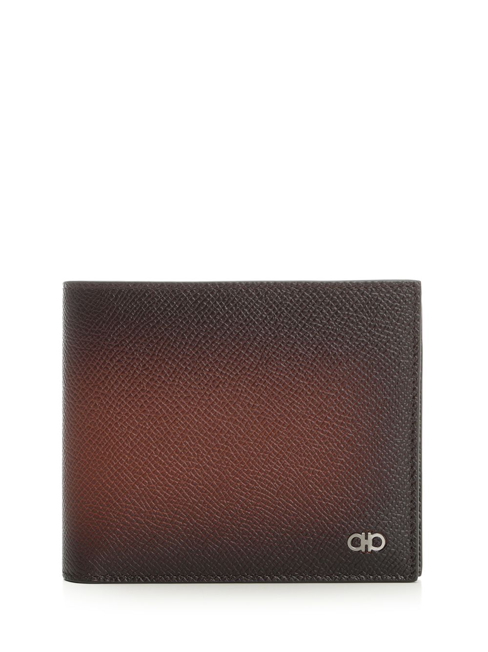 Ferragamo Leather Wallet Micro Gancio Wallets - Marrone | 2c047cafb57c2bb47a014edd125960f7c83e3d37