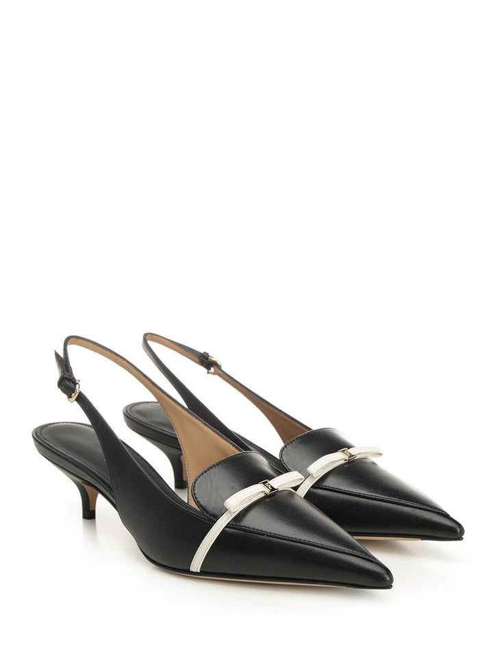 Ferragamo Giusina Decollete - Nero | d2b3c8de8db173a91eb8808f29be4fbe0df1e593