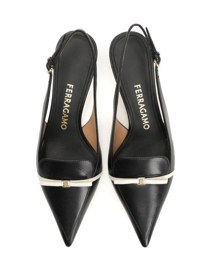Ferragamo Giusina Decollete - Nero | 21dddefe98933dd81950706b8e474ce4282821dc