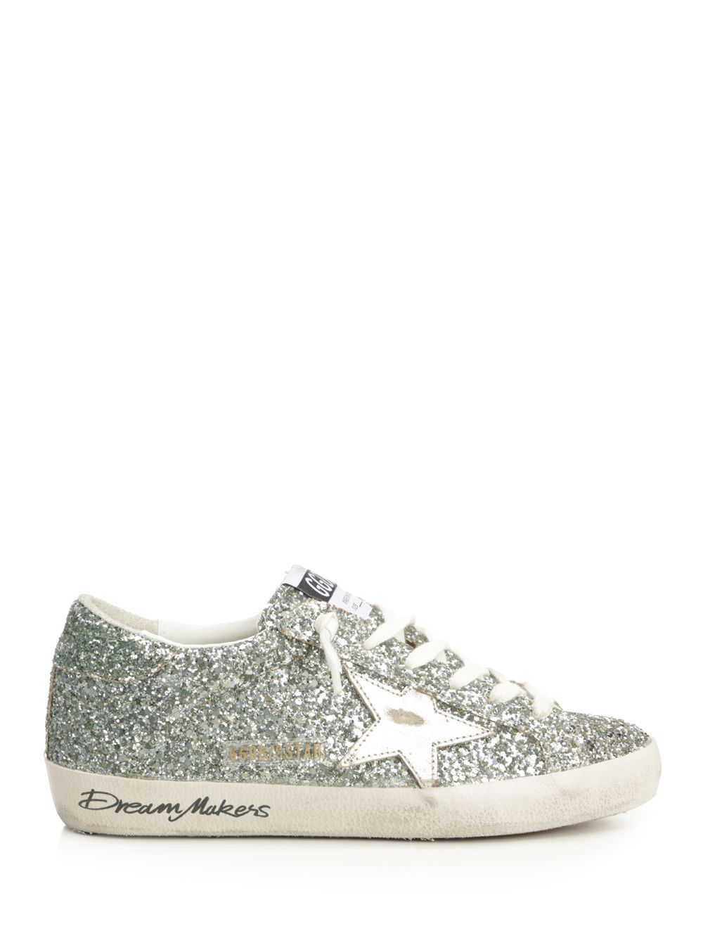 Golden Goose Deluxe Brand Super-Star Sneakers - Silver | 3d4476e04a068ee183f7a8b416a920d4e9cbebab