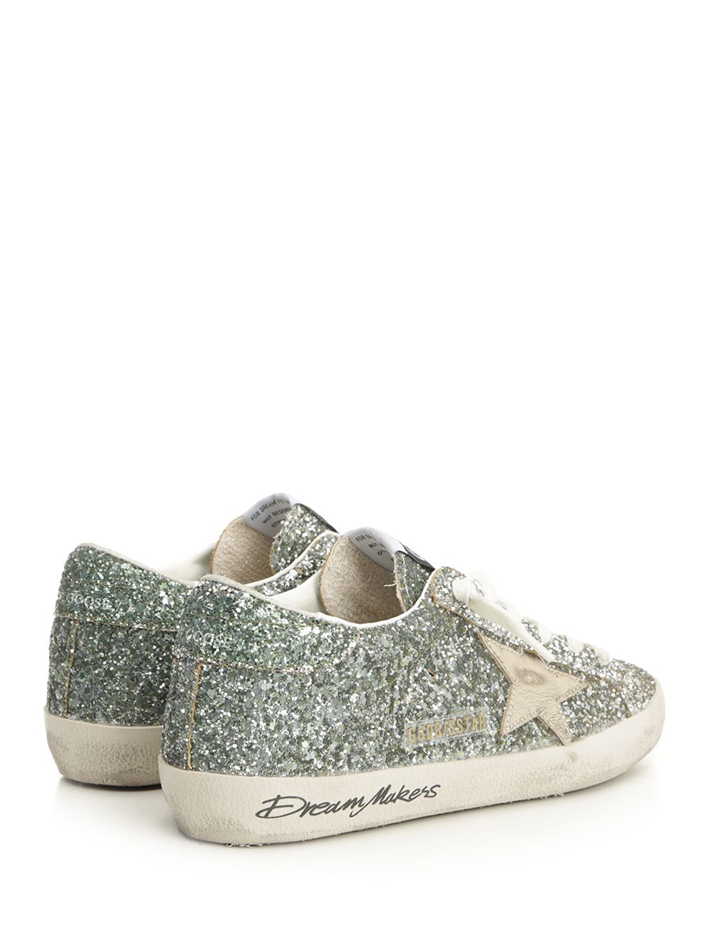 Golden Goose Deluxe Brand Super-Star Sneakers - Silver | 6a1287ad3f9ddb642b9c168edd0d1f6c0dc6cfad