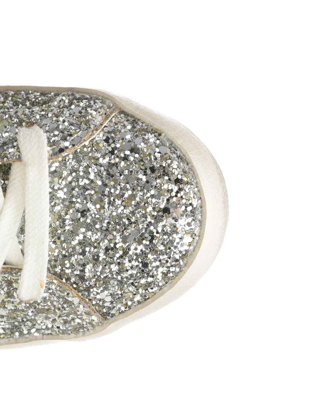 Golden Goose Deluxe Brand Super-Star Sneakers - Silver | 398927144d5e4f58c9d7bc330464a76f9996ef28