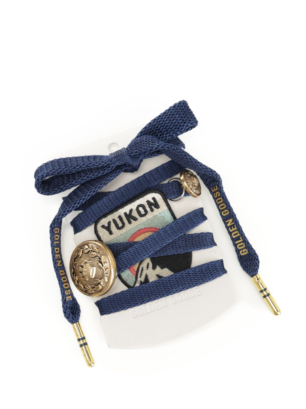 Golden Goose Deluxe Brand Laces With Applied Buttons Beauty - Blu | eff0e8993728be9a3243eed1d92a25cb1fadf3c1