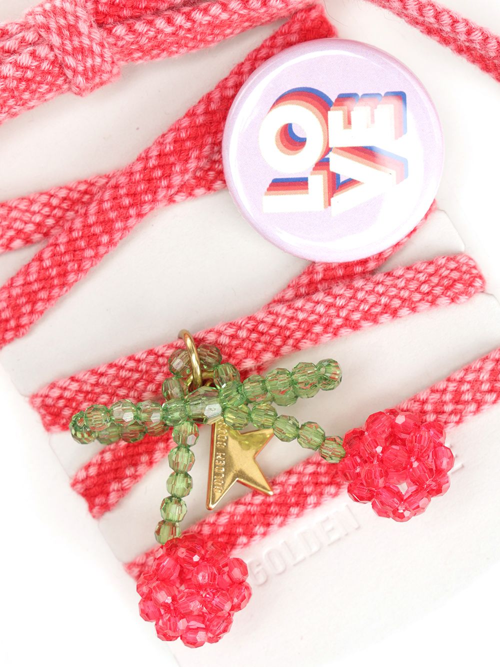 Golden Goose Deluxe Brand Red Skins Laces Beauty - Rosso | d5b1631569aad2f3d03311d17fc6a53eda91754f