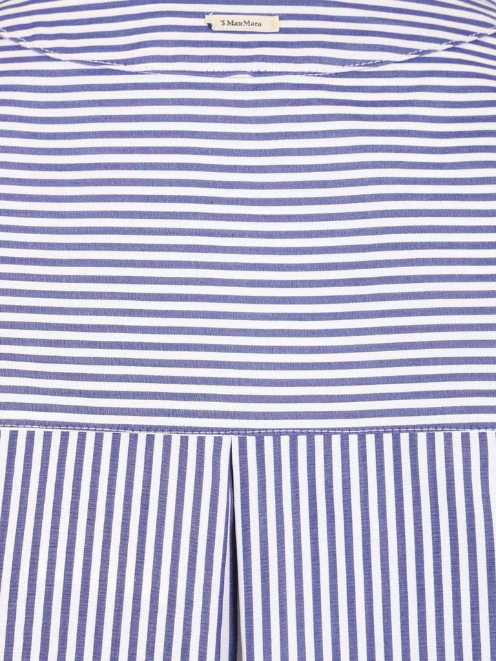 'S Max Mara Chicca V Neck Pocket Popeline Shirt Shirts - Multicolor | a1ead1e9f08ccee9e36ad913a467ec615c995eb8