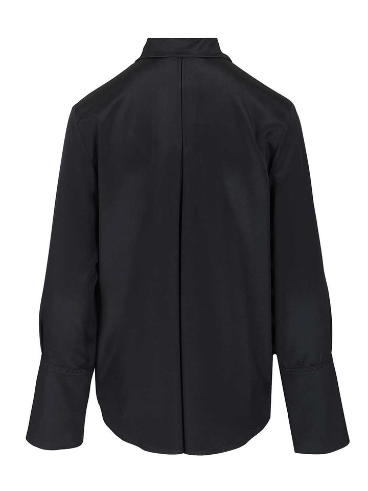 Max Mara Oversized Shirt Voliera Shirts - Blu | f7aeef7597a8b0913f3e56da9417350b565c127d