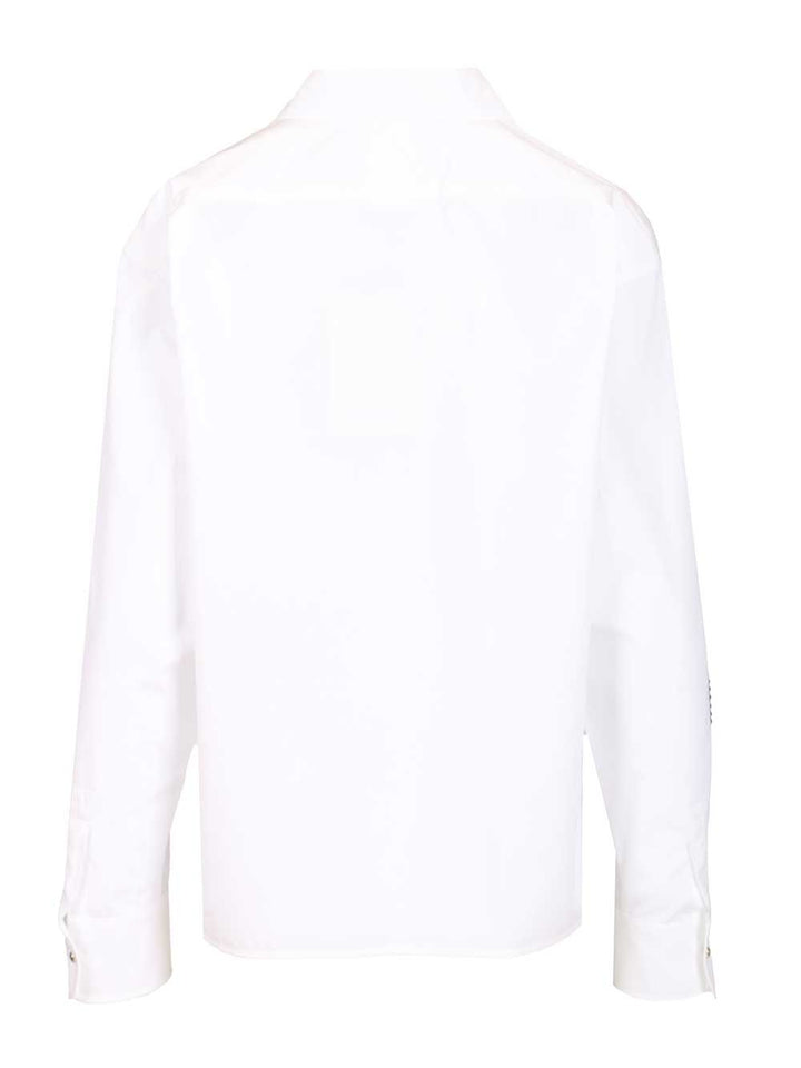 Max Mara Embroidered Poplin Shirt Shirts - Bianco | d19829e81aeb98c22fa7fc9dcadcef208bc053a3