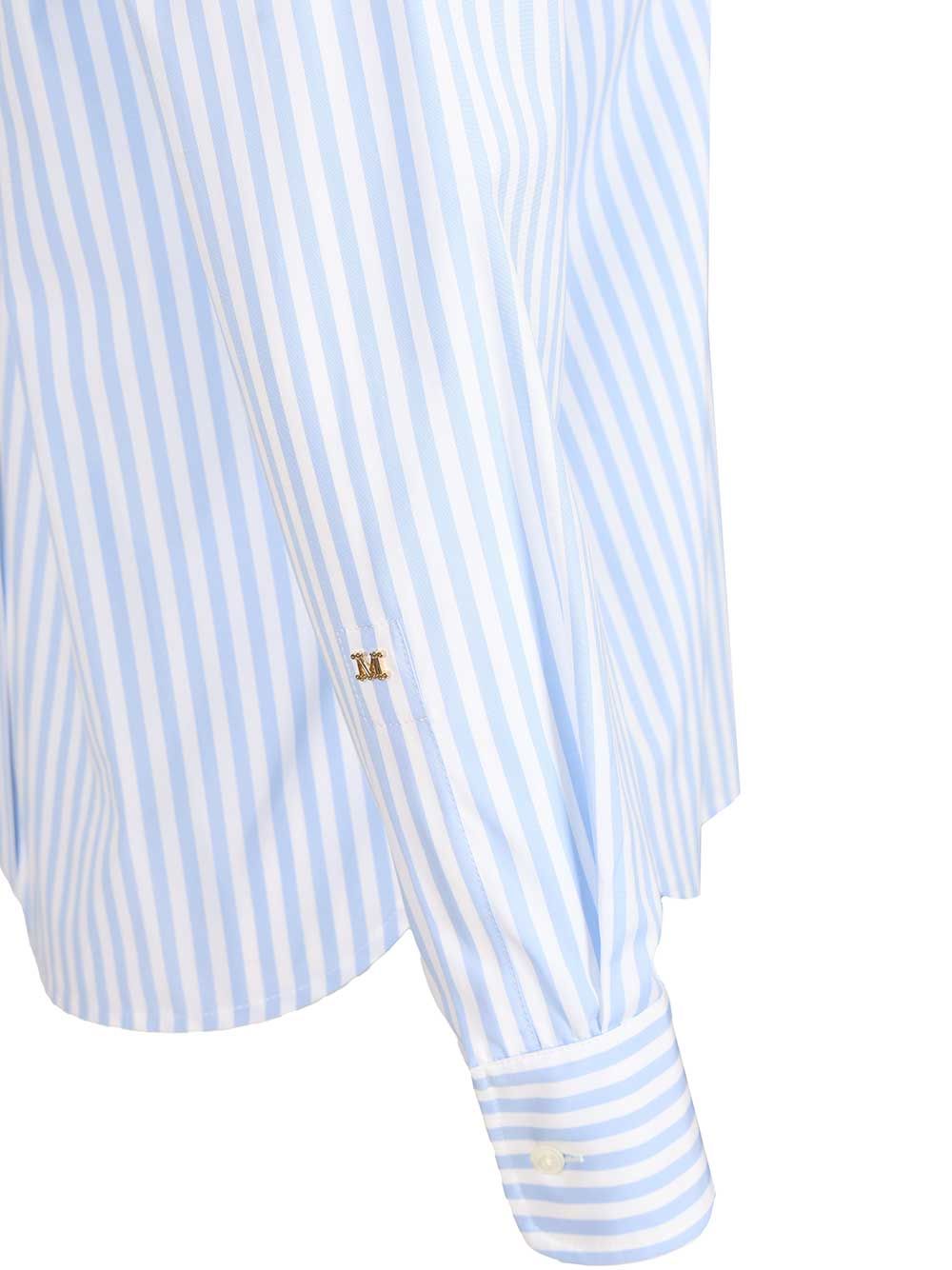 Max Mara Striped Shirt Shirts - Multicolor | 002beeef2caa736bdda0bb5c43e7fe9b865c9981
