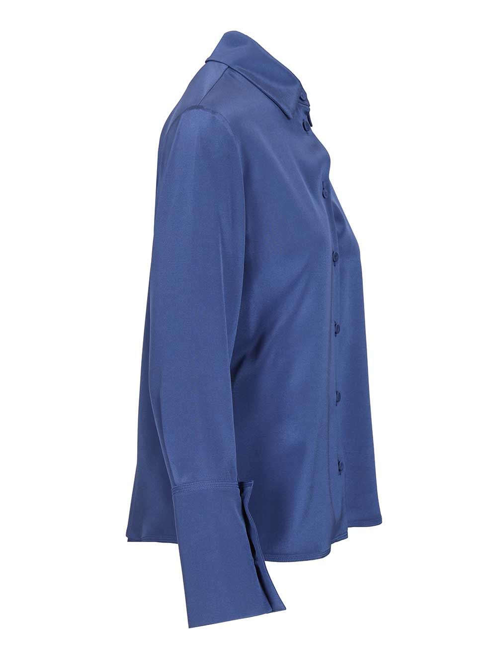 Max Mara Oversized Shirt Voliera Shirts - Blu | 9dc055569ef7d5bd975545a56f33bc1a5741966e