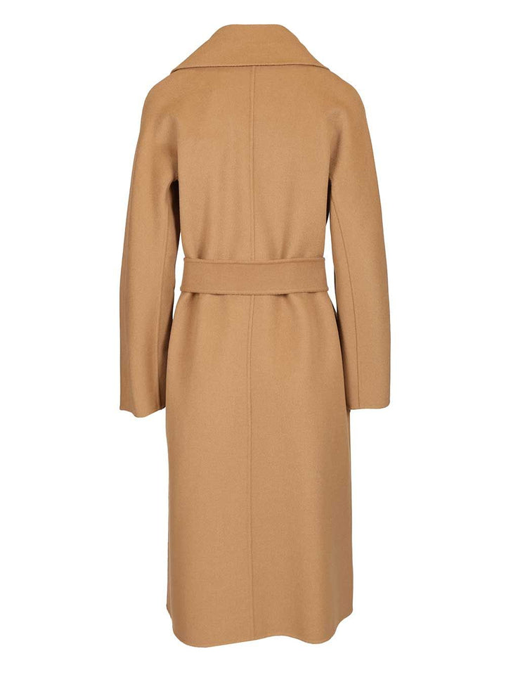 Max Mara Studio Dressing Gown Coat Coats - Beige | 03007d53eb2fd1f3365894864059c2e72c96d901