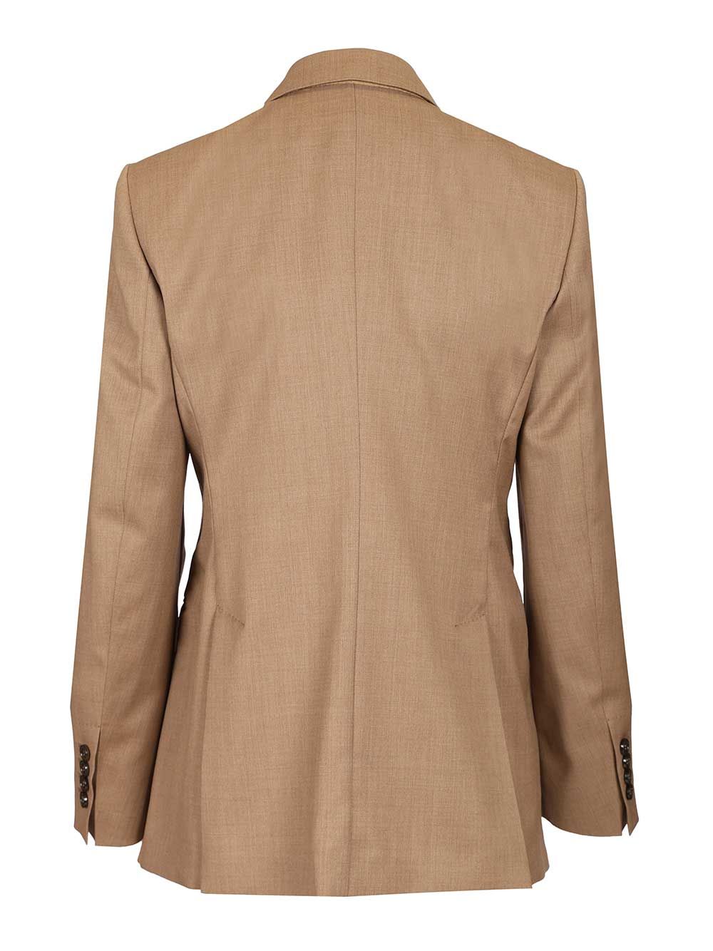 Max Mara Cupola Double Breasted Tailoring Blazer Giacche - Marrone | cd27cafd02de209e1bc07c97cdd7d7d9b63c8e9f