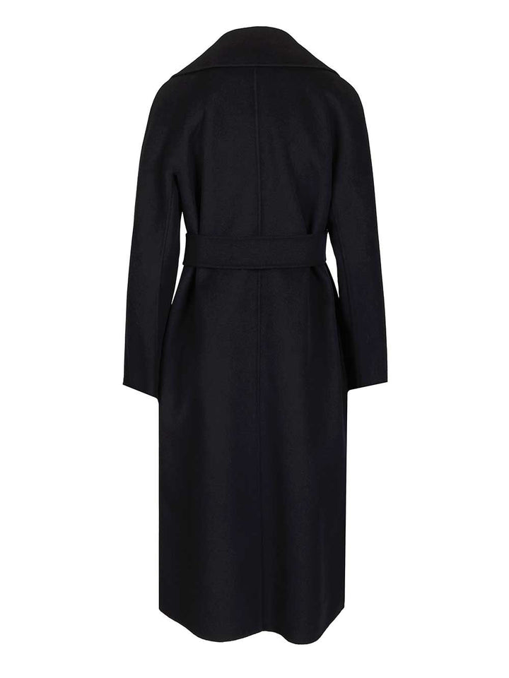 Max Mara Studio Dressing Gown Coat Coats - Blu | 1c80e06c87e3d7c8c49f7ed3c35cdeed7882ca38