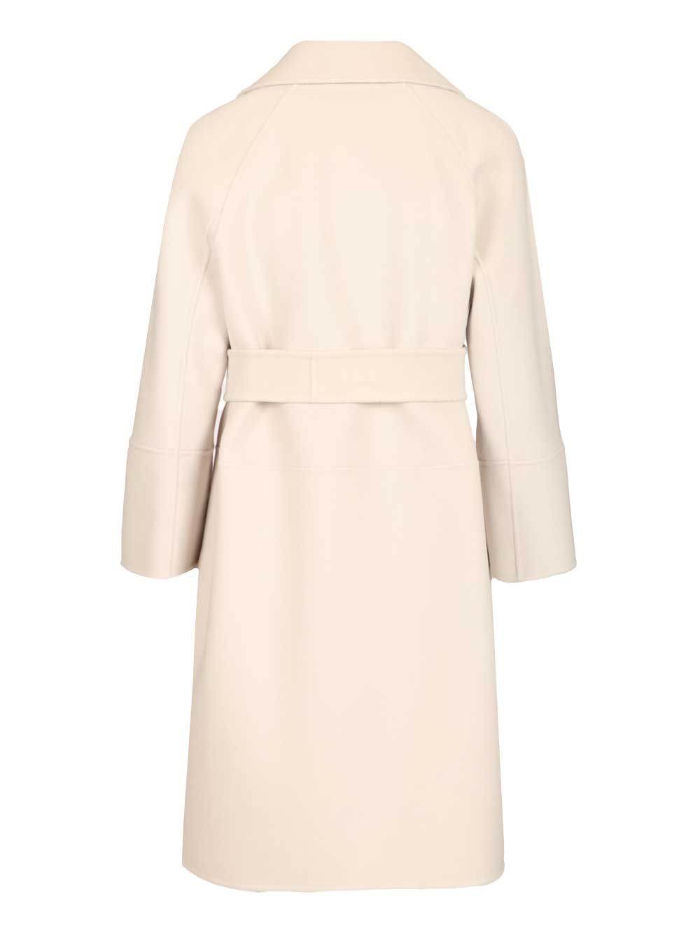 'S Max Mara Short Wool Coat Coats - Bianco | c1940b2556110d4bf2dad474b93dc0a2c5403816