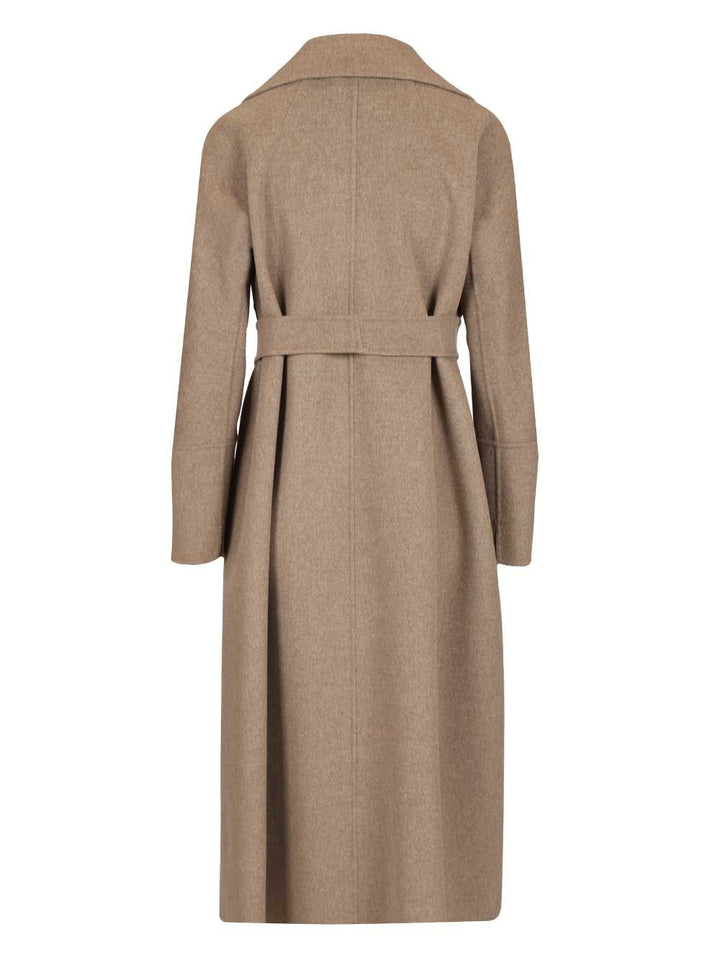 'S Max Mara Dressing Gown Coat Coats - Grey | 354a4bbfc2651b51347f8b33cf034633289cd6de