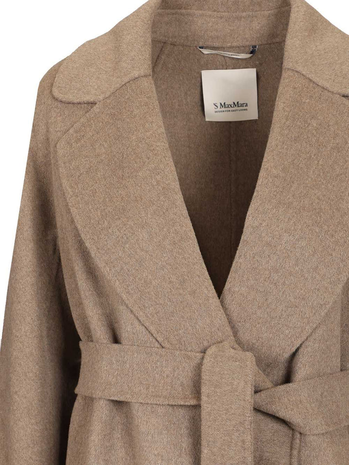 'S Max Mara Dressing Gown Coat Coats - Grey | 441f66ec0505d1b7b39802cec0c4632bdbc2bdaa