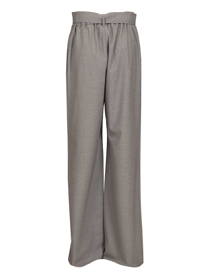 Max Mara Salpa Trousers - Grey | ed902fffe235919995463a5e780399c17bab998a