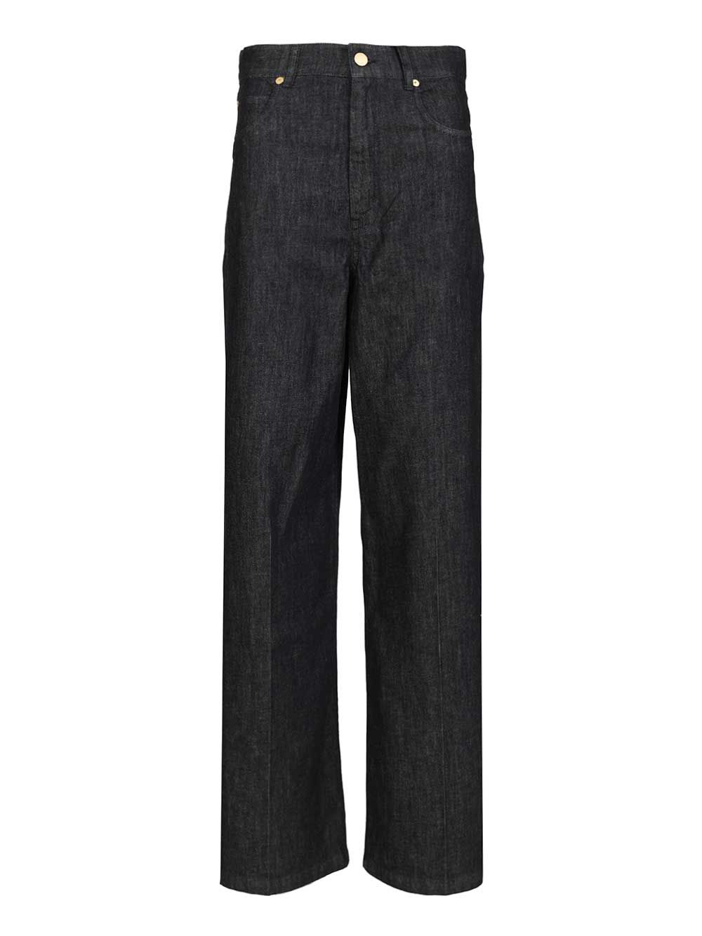 'S Max Mara Lavinia Wide Leg Denim Jeans - Blu | 80d39edfc5e807e30024ac1ae904fcba3a759aa4