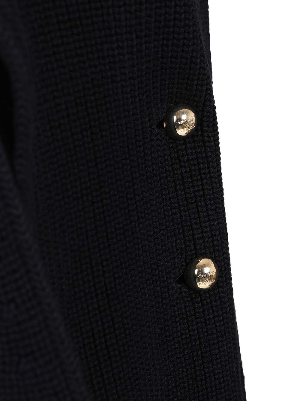 Max Mara Double-Breasted Cape Coats - Blu | 8847b362f9d2d205260990d7c8e10d0f1db7321d