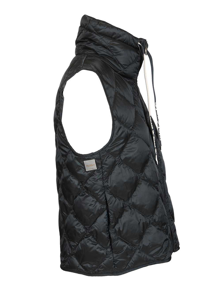 Max Mara The Cube Nylon Canvas Vest Coats - Blu | dd3bb455e5aaf907123ff64e9b3bba18d1558709