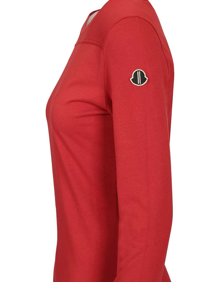 Moncler X Rick Owens Girder T-Shirt - Rosso | f733892e4713baf2e6757cd0eac0b2e21109bdd8