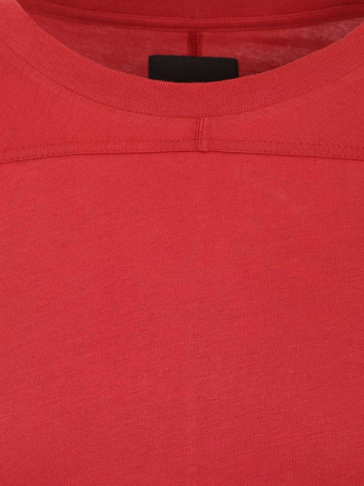 Moncler X Rick Owens Girder T-Shirt - Rosso | 8ef2e21a3acbb65a26fb09f6515634028f74ba03