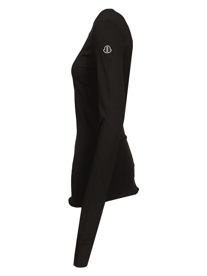 Moncler X Rick Owens Girder T-Shirt - Nero | 29fd7297e28cf7b191c9e5161a98bd906fd3f953