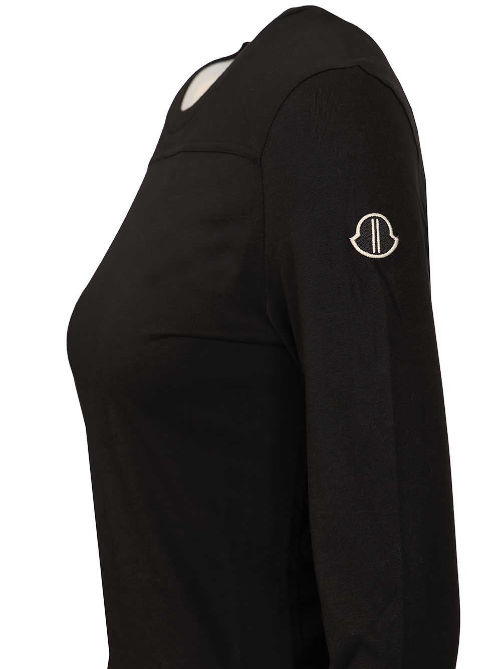 Moncler X Rick Owens Girder T-Shirt - Nero | ca866d2b2fcc71361e826ac63d8e5fc4f6499511