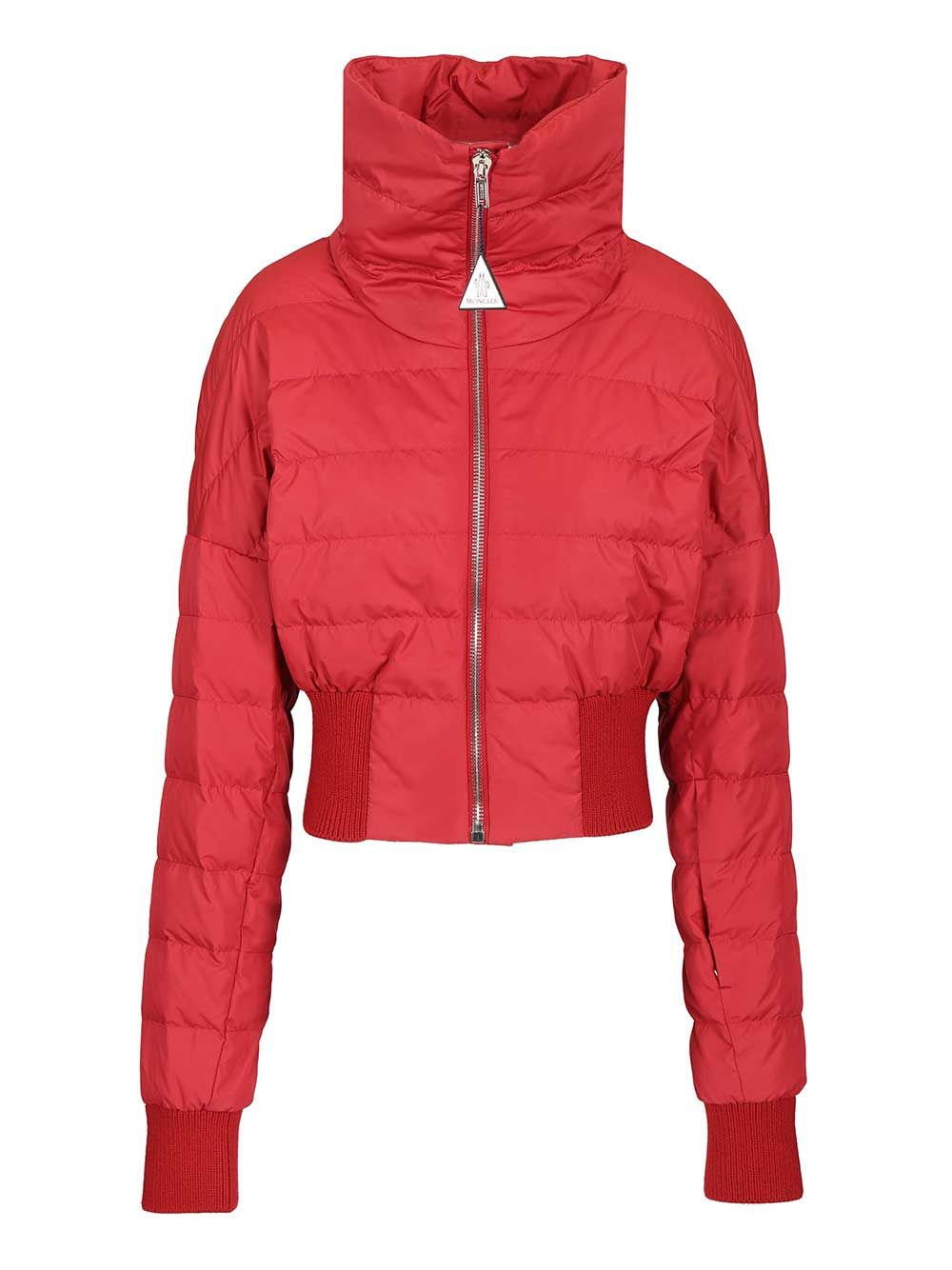 Moncler X Rick Owens Moncler X Rick Owens Cropped Jacket Giacche - Rosso | 4ec4975ca38a2e43c99af73607062882b0139949