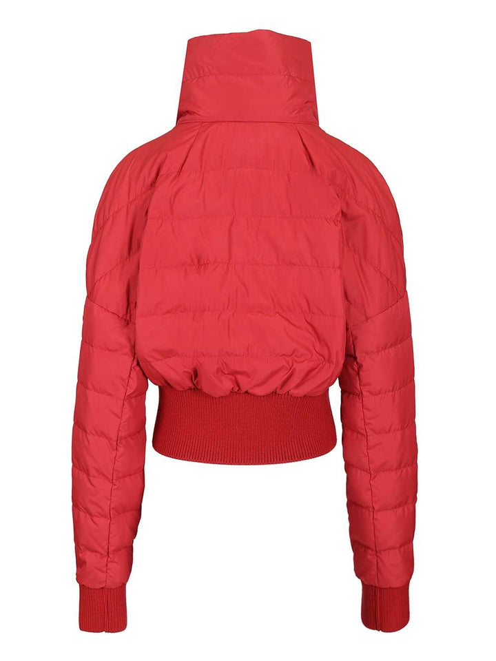 Moncler X Rick Owens Moncler X Rick Owens Cropped Jacket Giacche - Rosso | e1a57d41351499bc089746e33def9f2c5f388905