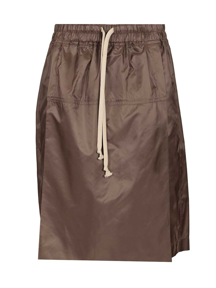 Moncler X Rick Owens Moncler X Rick Owens Kiltshorts Trousers - Marrone | ec3793f8e1678a4c7b5495c5870aeff8b5d099d7
