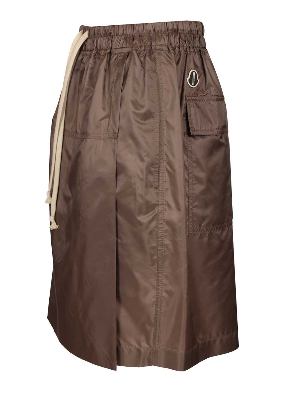 Moncler X Rick Owens Moncler X Rick Owens Kiltshorts Trousers - Marrone | ebca92ddb6c3f8b7ddb7faee74eefcb26bd12ab2