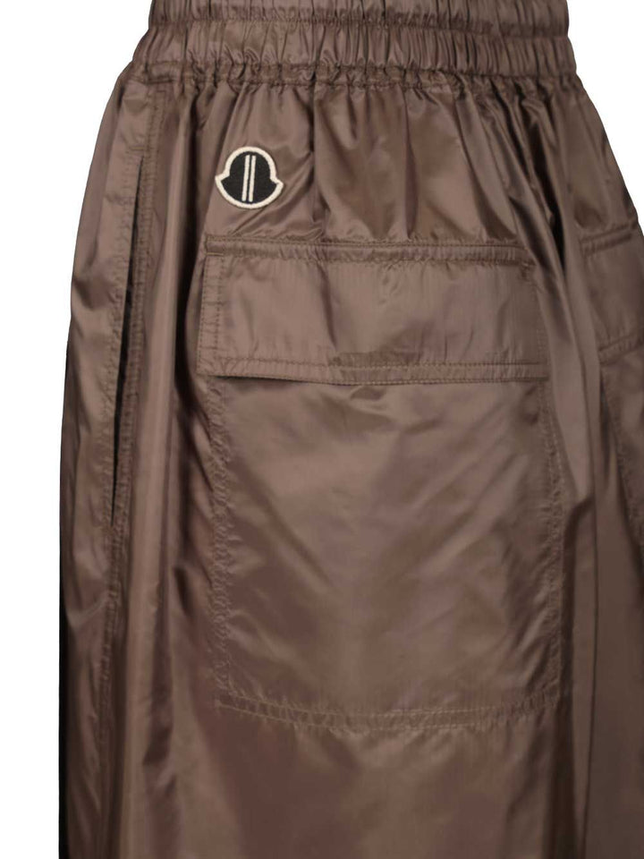 Moncler X Rick Owens Moncler X Rick Owens Kiltshorts Trousers - Marrone | 0b4eaf954630f3c194c5b723202a51baa11855d0