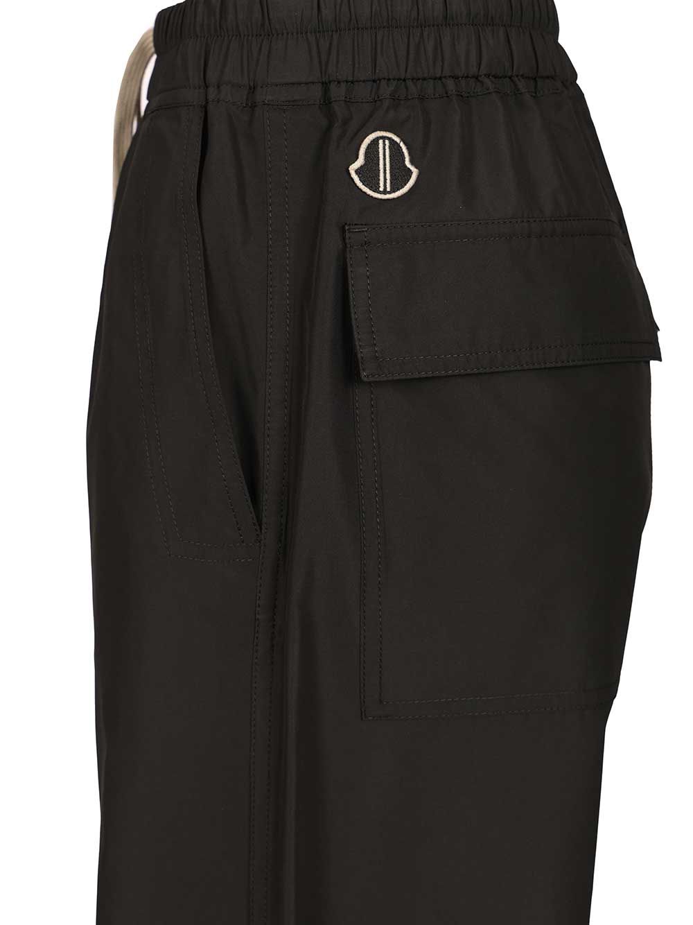 Moncler X Rick Owens Moncler X Rick Owens Drawstring Trousers - Nero | db516bd9f665f8221d20fe3b0a6d99b472bfefe2