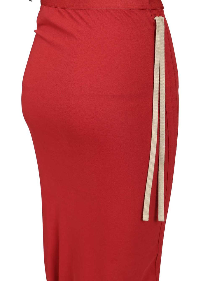 Moncler X Rick Owens Moncler X Rick Owens Adjustable Skirt Gonne - Rosso | 15024e6cdb2f92584fd8511fbcd39108c4c352b0