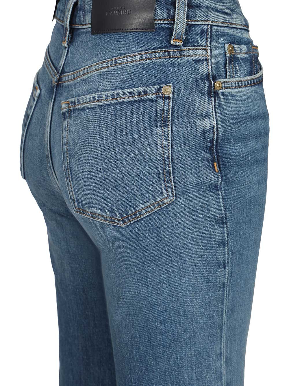 7 For All Mankind Retro Flare Explorer Jeans - Blu | 9a7f0f04847e3eff4db6ee61c341b03fc488eceb