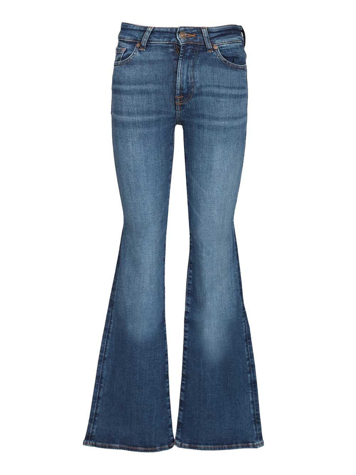 7 For All Mankind The Leggy Bootcut Moonwater Jeans - Blu | 92aab64ffc2f8b27fcb5387b142781b24c2e86e1