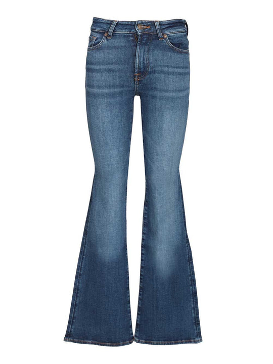 The Leggy Bootcut Moonwater Jeans Blu