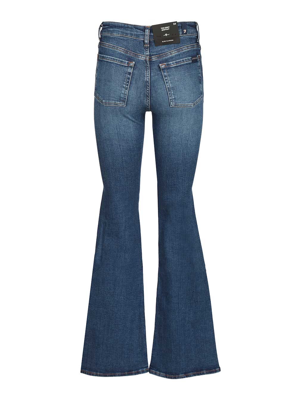 7 For All Mankind The Leggy Bootcut Moonwater Jeans - Blu | 91410e1f66386d8c25bc903d9cf755f56307ce0c