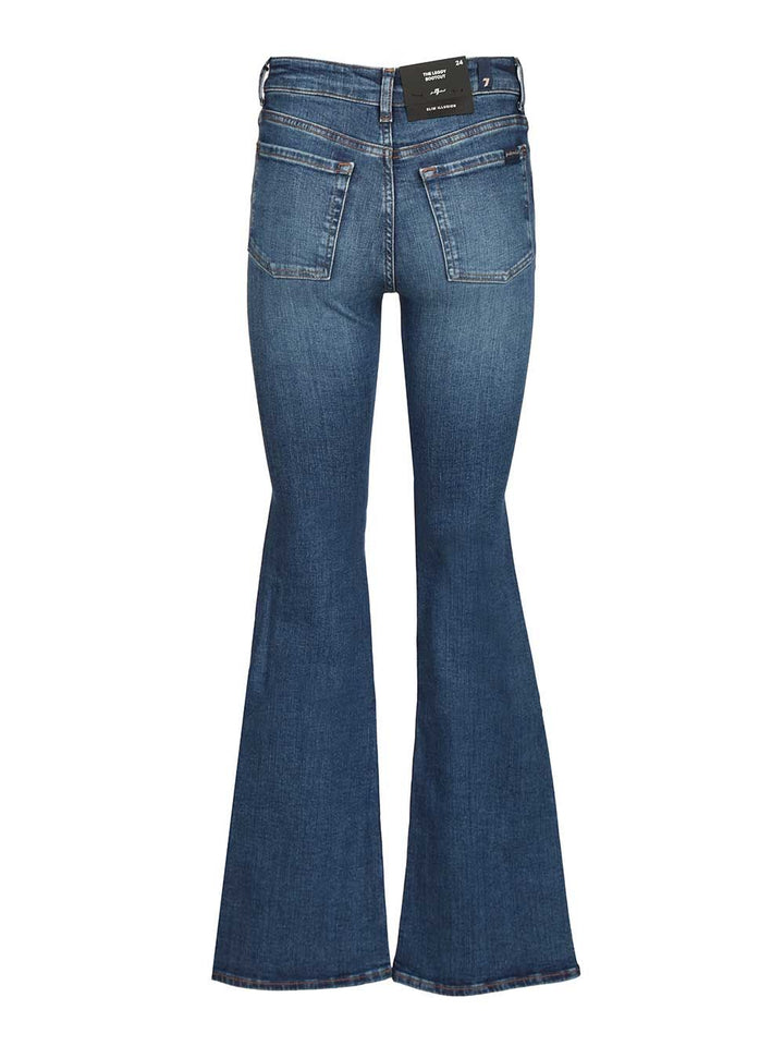 7 For All Mankind The Leggy Bootcut Moonwater Jeans - Blu | 91410e1f66386d8c25bc903d9cf755f56307ce0c