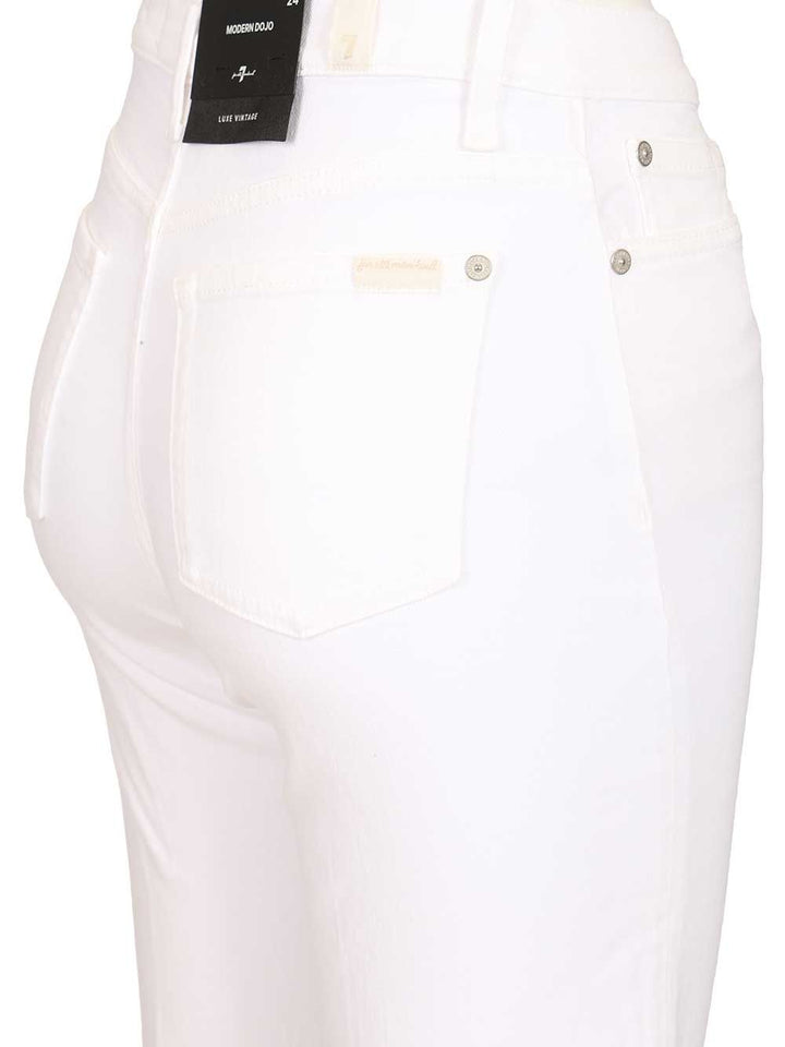 7 For All Mankind Modern Dojo Soleil Jeans - Bianco | b68a6f7773e1bba4ccd7bb638a3fd7a5c11e2e81