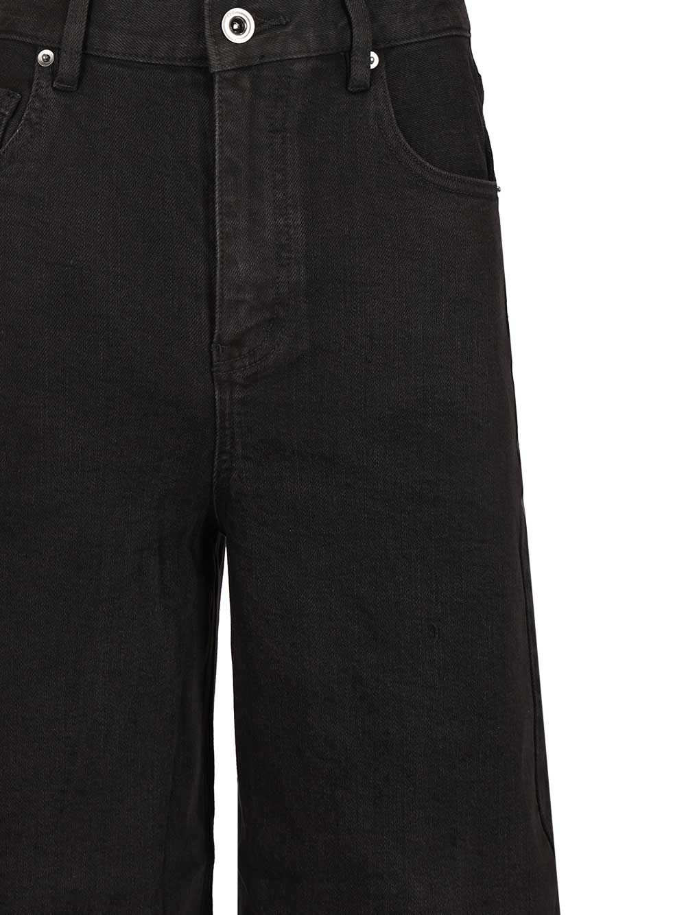 Self-Portrait Barrel Jeans - Nero | 93098298181c3122597fd9ab51a549ee5a70c551