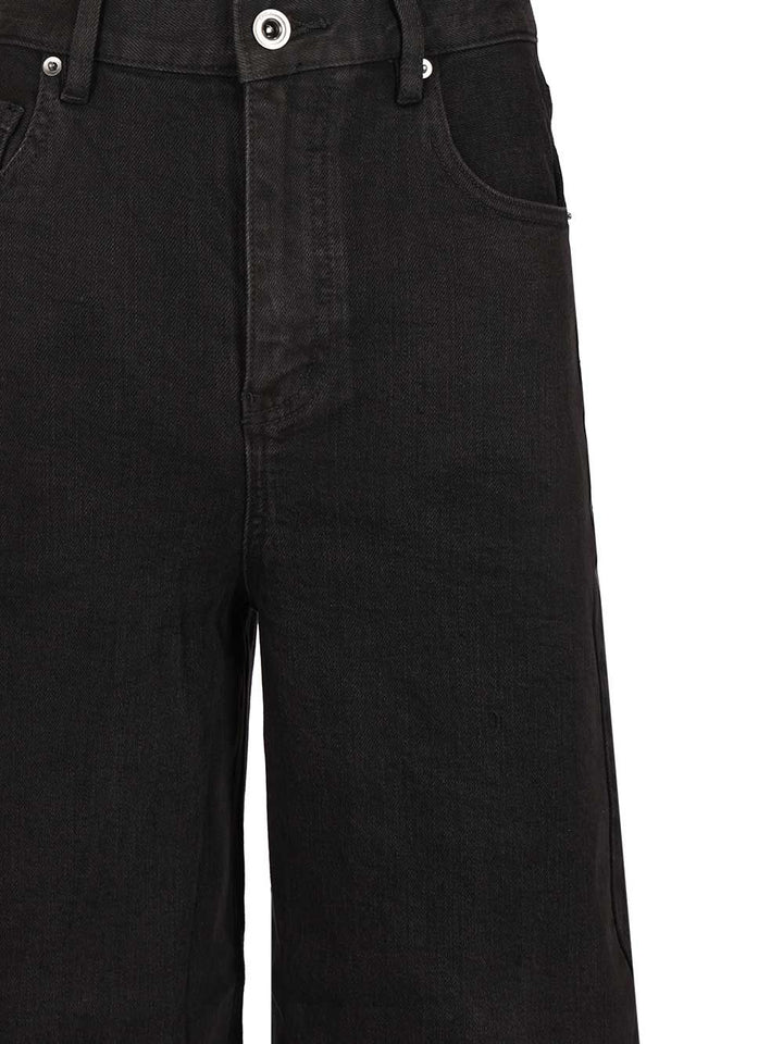 Self-Portrait Barrel Jeans - Nero | 93098298181c3122597fd9ab51a549ee5a70c551