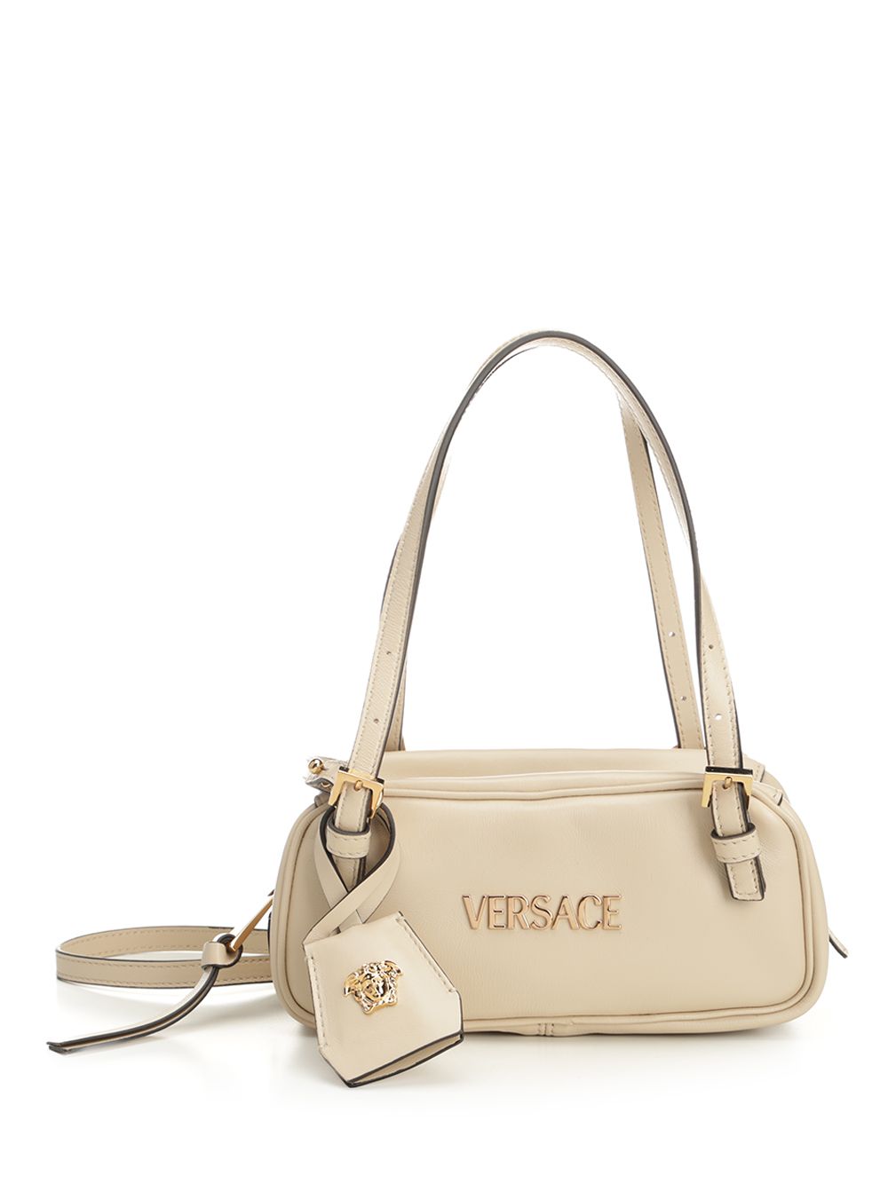 Versace Mini Shoulder Lamb Leather Shoulder Bags - Beige | ae8c1c6b1a72f82cbe6e25e442907346736f8a9b