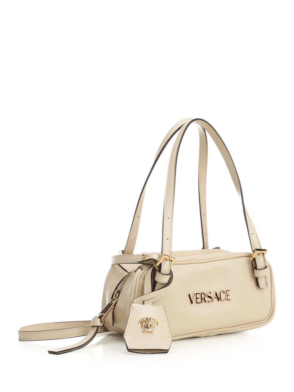 Versace Mini Shoulder Lamb Leather Shoulder Bags - Beige | c35f22fc211effb706bfbf51d6e5076d9d07af1c