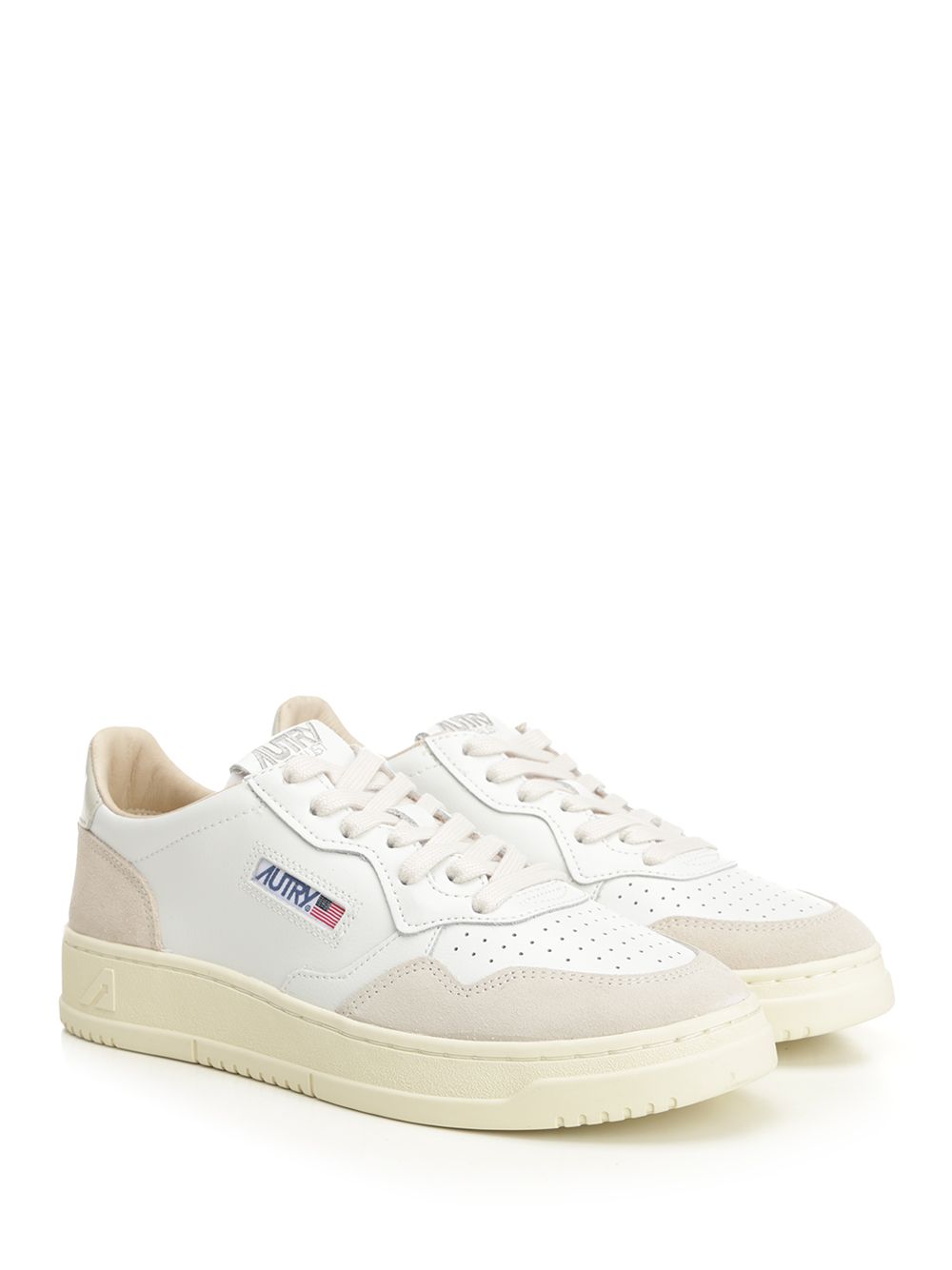 Autry  Medalist Low Sneakers - Bianco | d5a93bb2d0fdc1af78ce22aecfb5225f4dc0c637