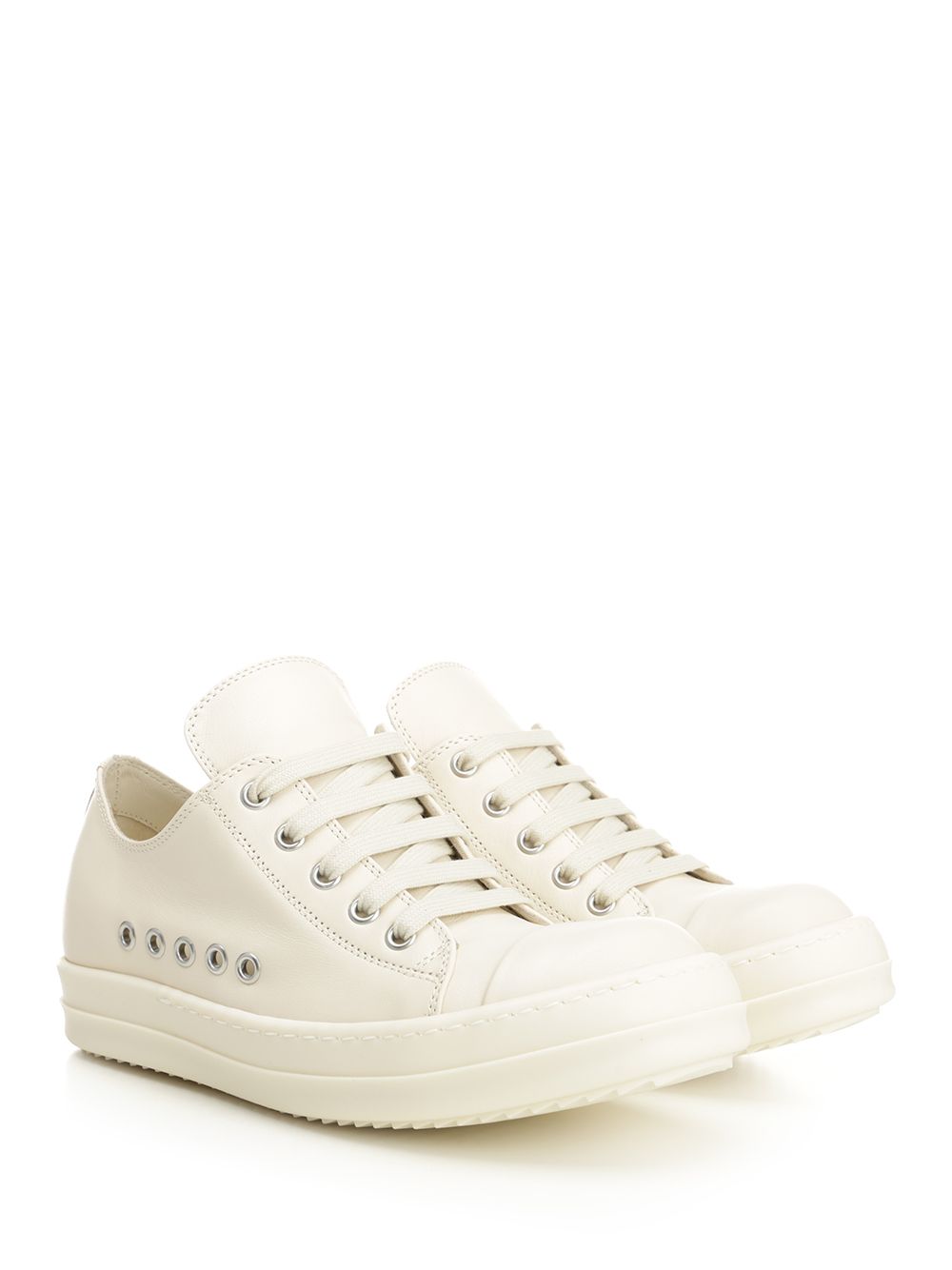 Rick Owens Strobe Sneakers - Bianco | 196e2e38aa6102acfe26bcb3bc58e38d64993af8