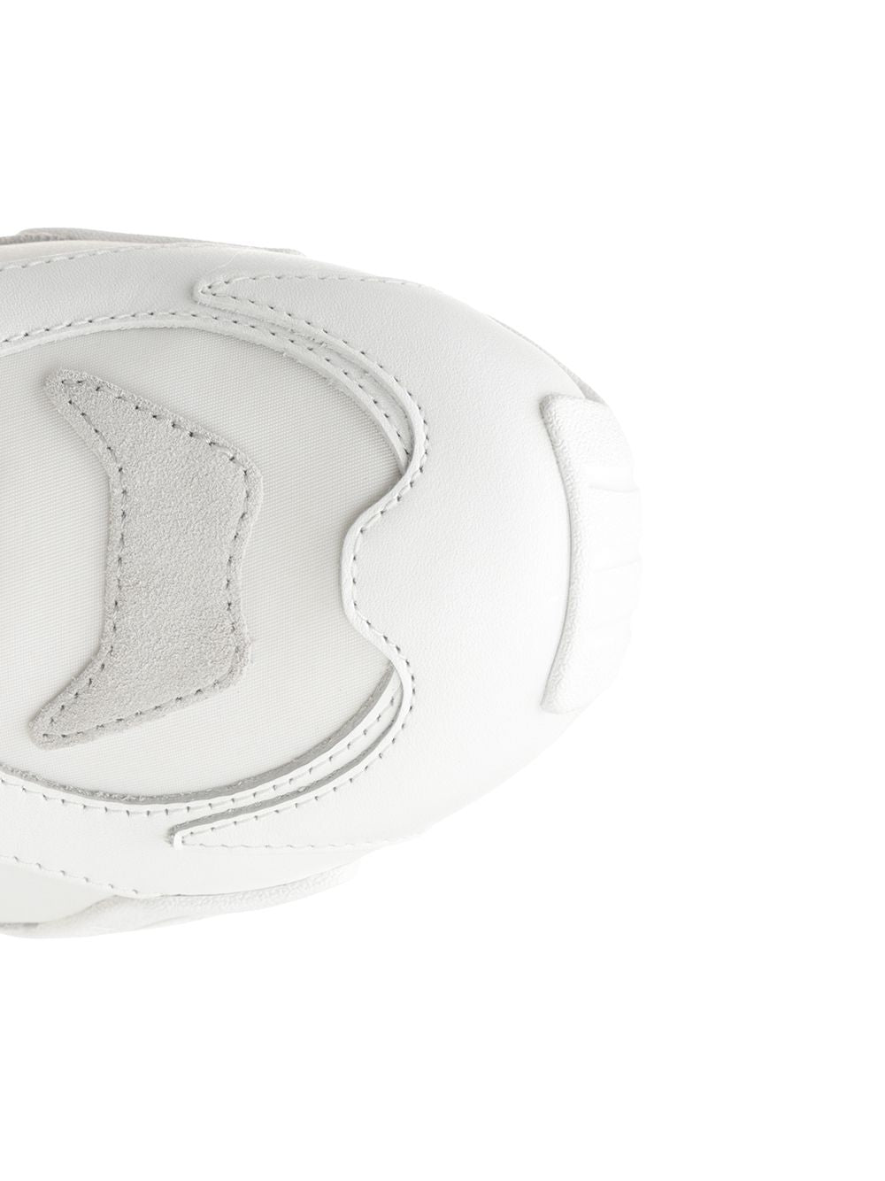 Versace Sneaker Suede+Fabric+Calf Leather Sneakers - Bianco | 0a7730ed477f1a8d18236f58edf797f1ede709eb