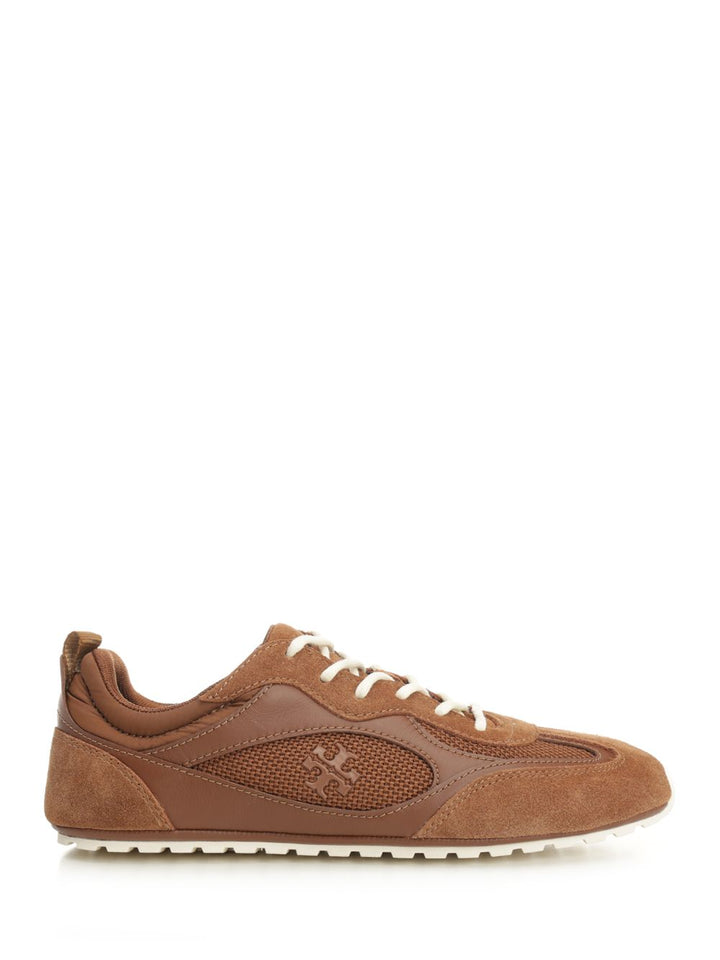 Tory Burch Field Sneakers - Marrone | 7720b59d035f44ab508534281540a3ba7af7283f