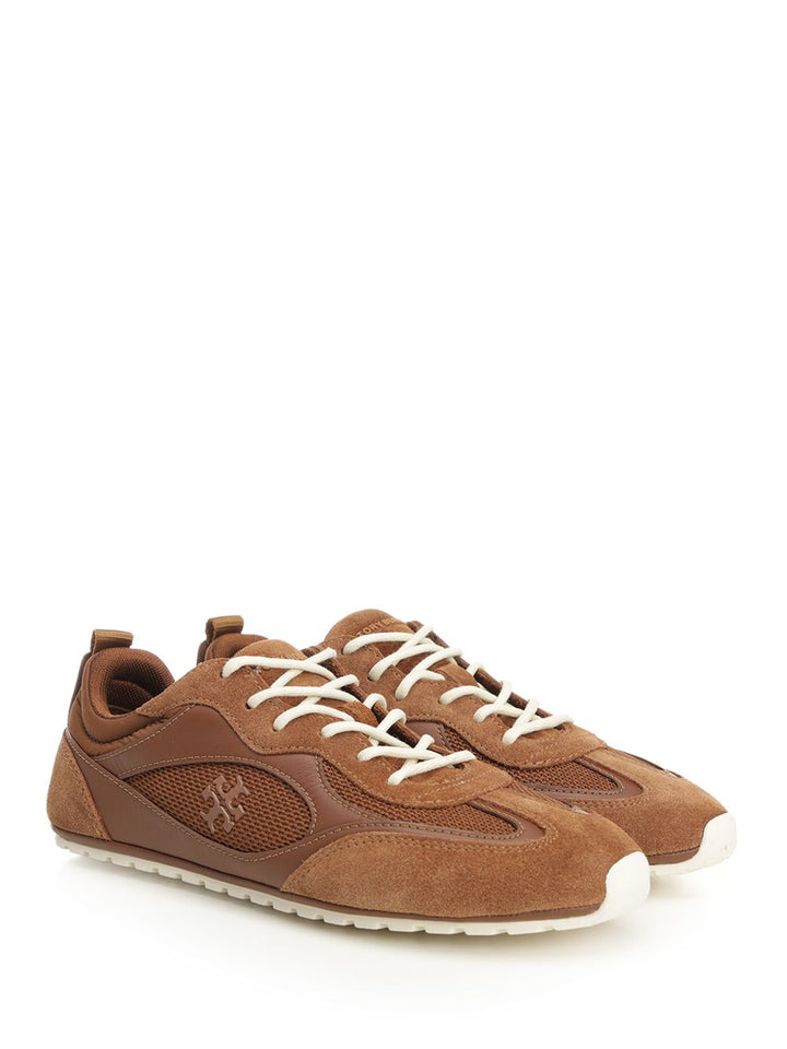 Tory Burch Field Sneakers - Marrone | f517e7aef3cdeb51d448b52f442c6a7750abf979