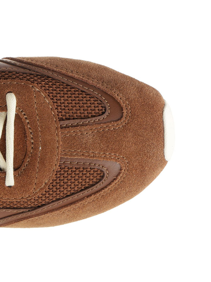 Tory Burch Field Sneakers - Marrone | 7dfd07441c8d728dafbaf1e4517441e1d4b173af